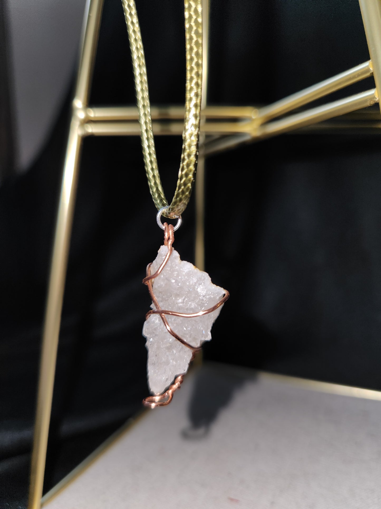 Quartz Geode Necklace