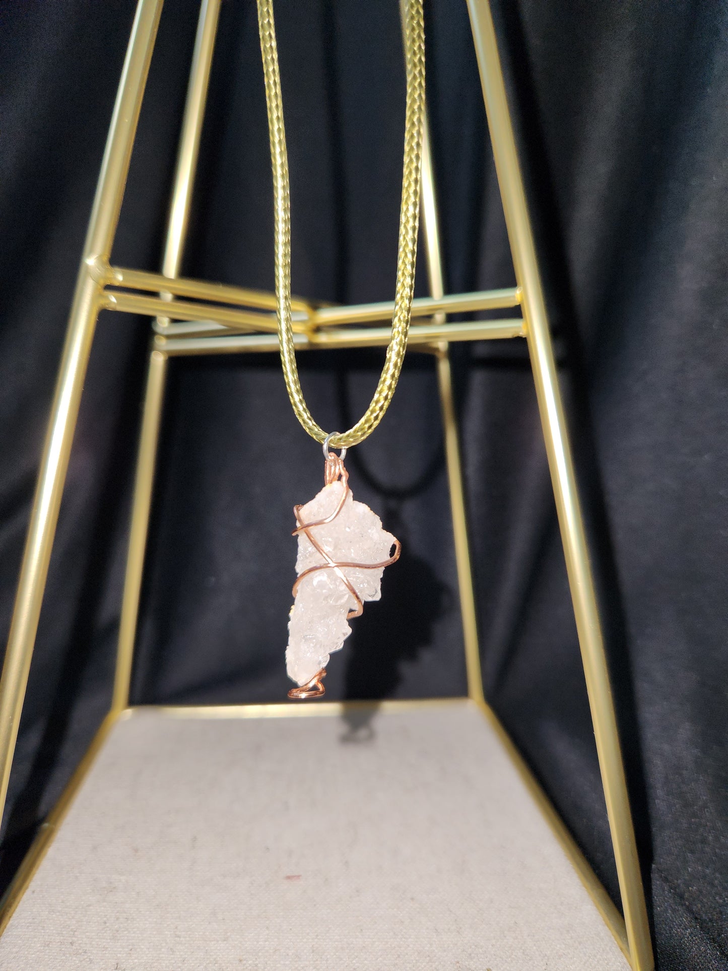 Quartz Geode Necklace