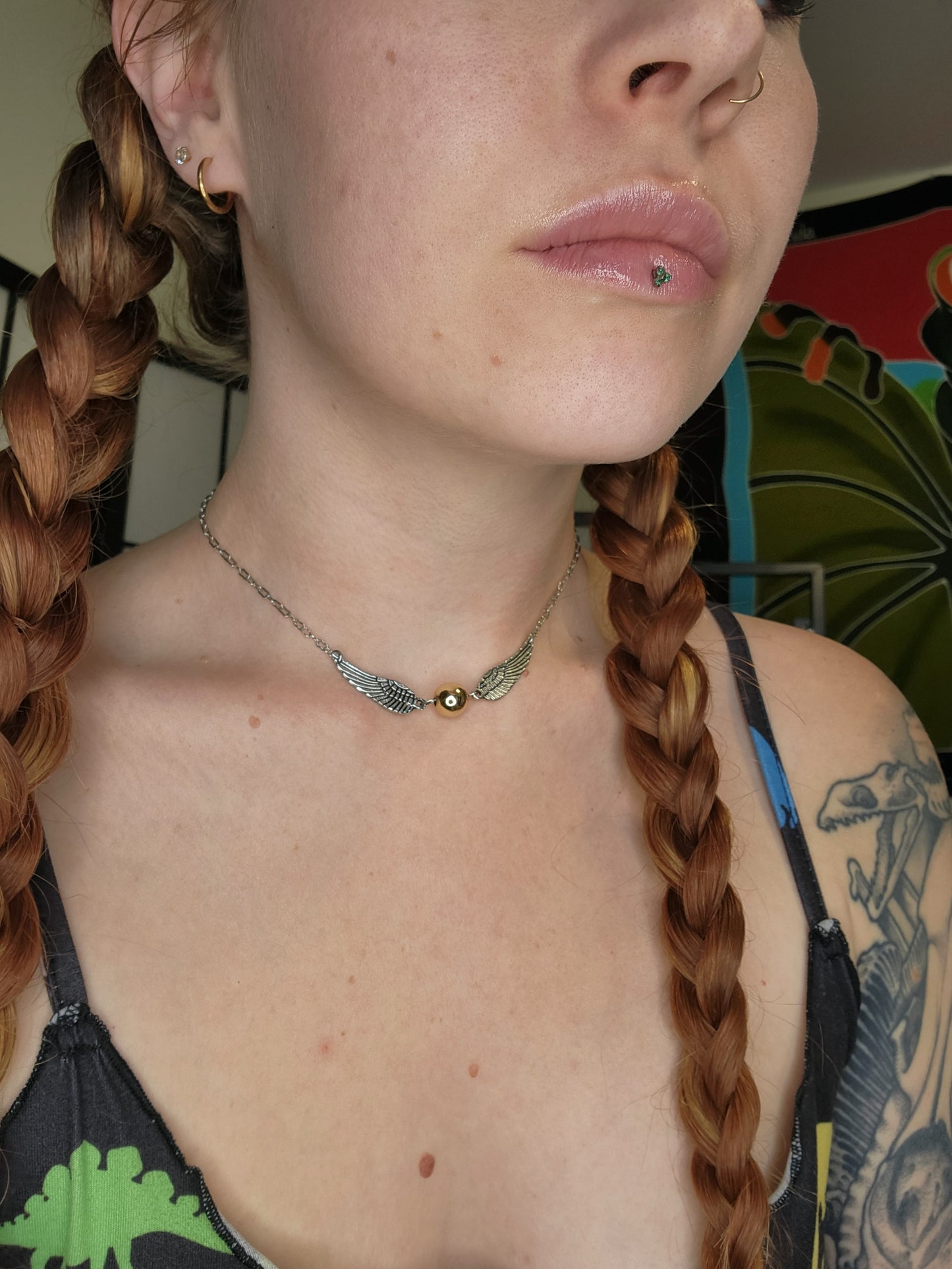 Golden Snitch Choker