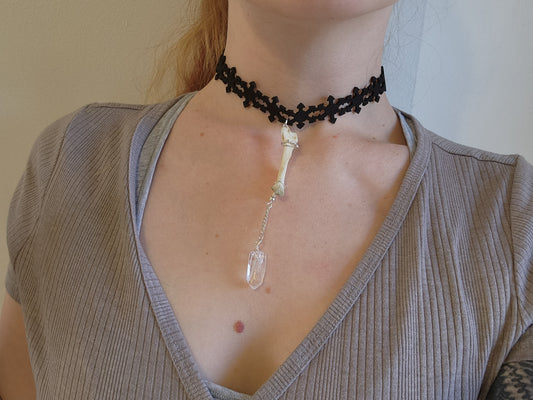 Humerus and Quartz Arrow Choker